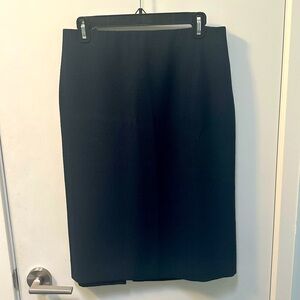 MM LaFleur Navy Blue Pencil Skirt
